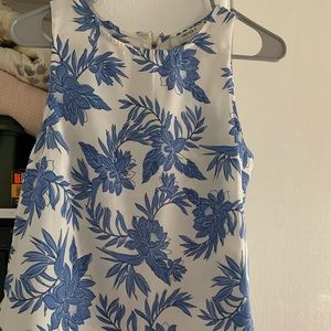 Light blue floral top